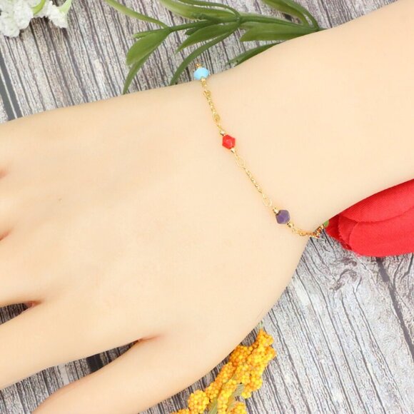"Trendy Handmade Bracelet – A Stylish Gift for Women & Girls, MAR091551 - Picture 8 of 10